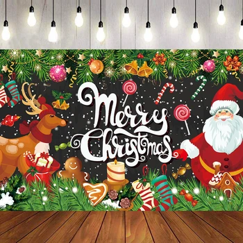 Noel Arka Plan Zemin Merry Christmas Süslemeleri Ev İçin 2022 Noel Partisi Süsleme Navidad Natal Hediyeler Yeni Yıl 2023