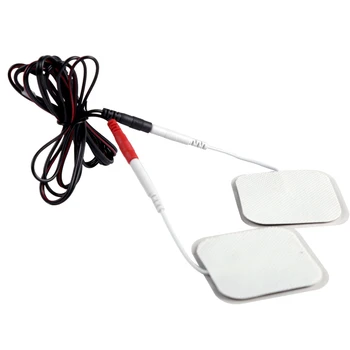 Standart Elektrot Kurşun Teller Standart Pin Bağlantı Kabloları Tens / Ems Masaj Dijital Elektronik Masaj Sağlık